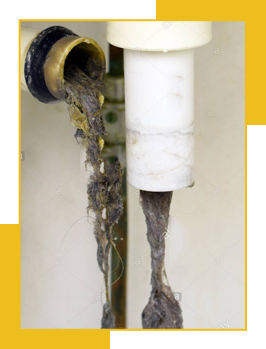 clogged drain cleaning